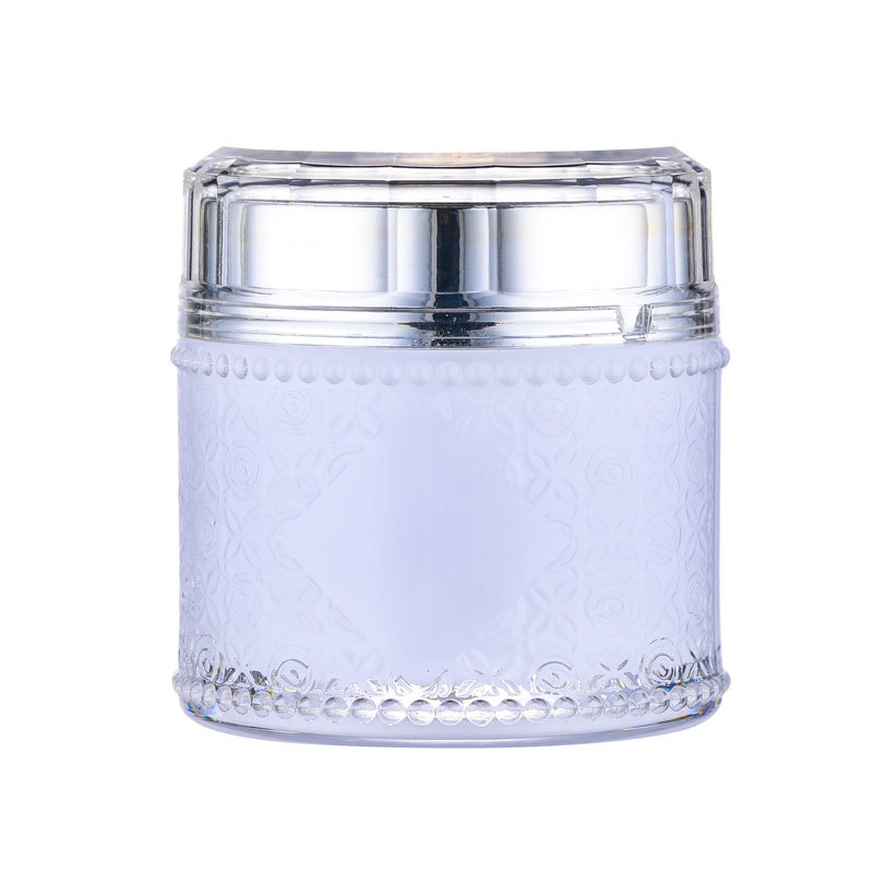 RG-1501 Thick-walled and thick-bottomed PETG high-permeability environmentally friendly cosmetic container