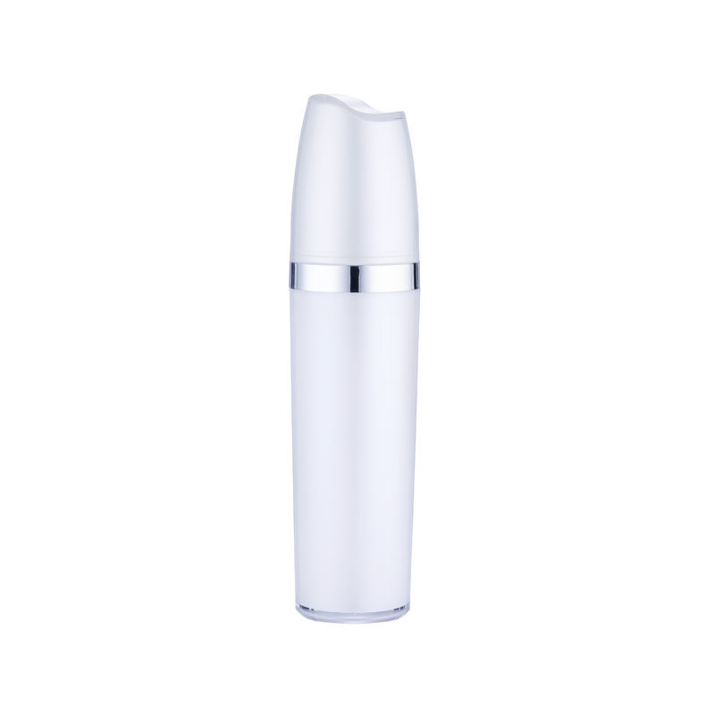 RG-A022 High-end acrylic cosmetic container, the bottle shape is designed, simple and elegant, and has a sense of line