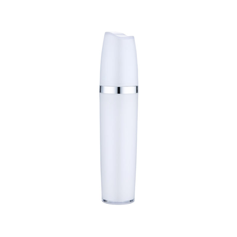 RG-A022 High-end acrylic cosmetic container, the bottle shape is designed, simple and elegant, and has a sense of line