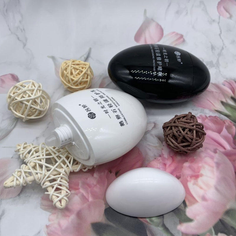 AJ-012 Egg-shaped bottle can hold hand cream, body lotion, sunscreen, etc.